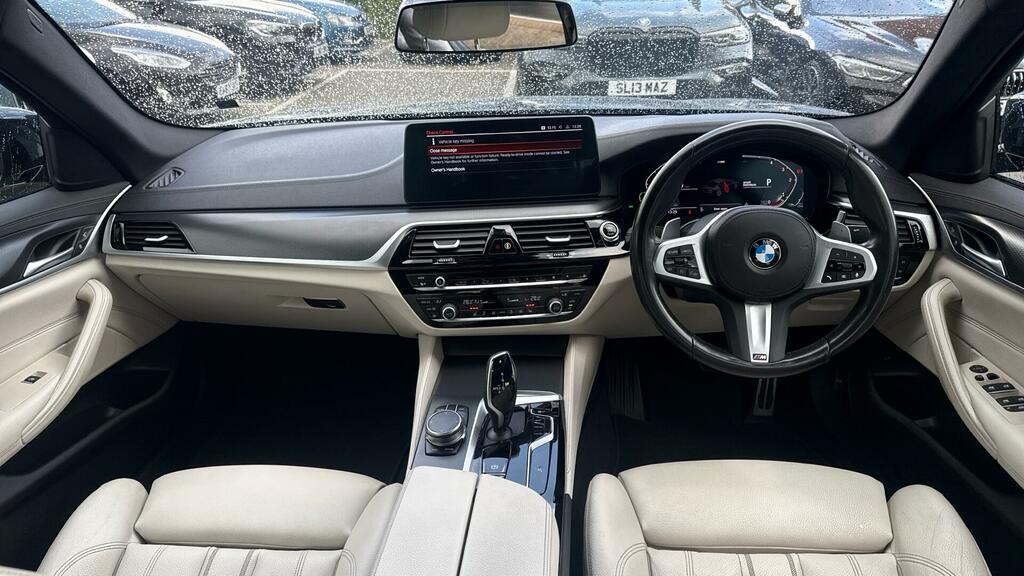 BMW 5 Series 2.0 520D Mht M Sport Steptronic Euro 6 Ss LJ23HPZ Black #4