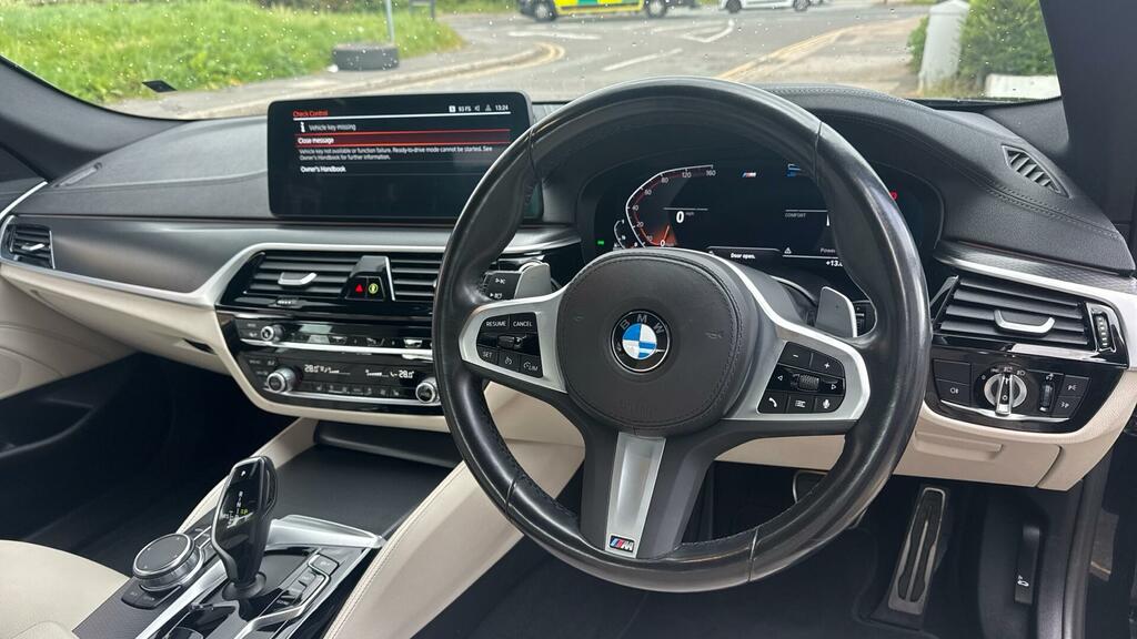 BMW 5 Series 2.0 520D Mht M Sport Steptronic Euro 6 Ss LJ23HPZ Black #5