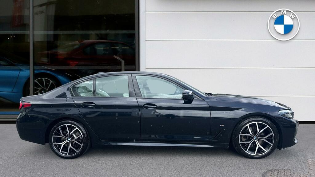 BMW 5 Series 2.0 520D Mht M Sport Steptronic Euro 6 Ss LJ23HPZ Black #3