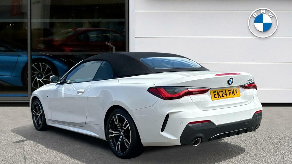 BMW 4 Series M Sport White #2
