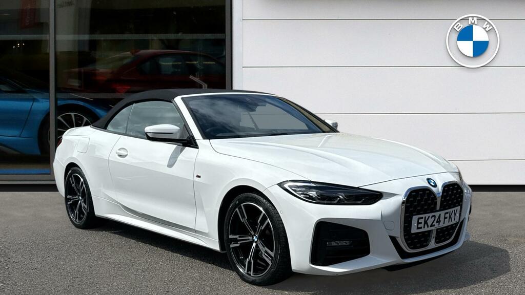 BMW 4 Series M Sport White