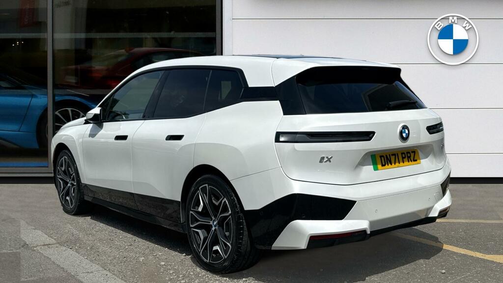 BMW iX M Sport White #2