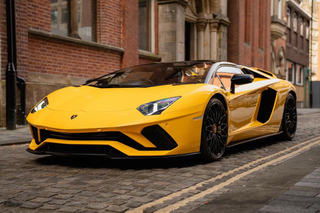 Lamborghini Aventador 6.5 V12 Lp 740-4 S Roadster Isr 4Wd Euro 6 Yellow