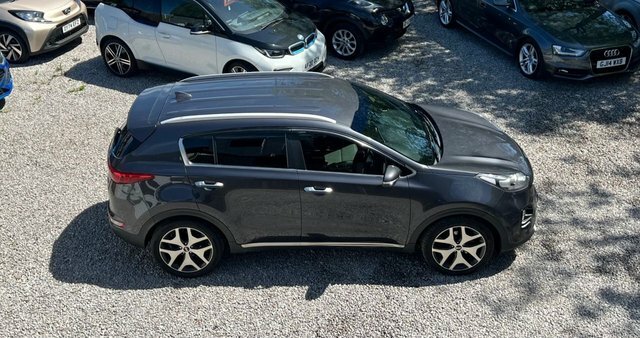 Kia Sportage 1.7 Crdi Gt-line Edition Suv Dct Euro 6 PJ67AUX Silver #2