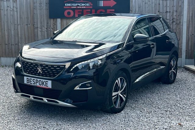 Peugeot 3008 1.2 Puretech Gt Line Suv Euro 6 Black #4