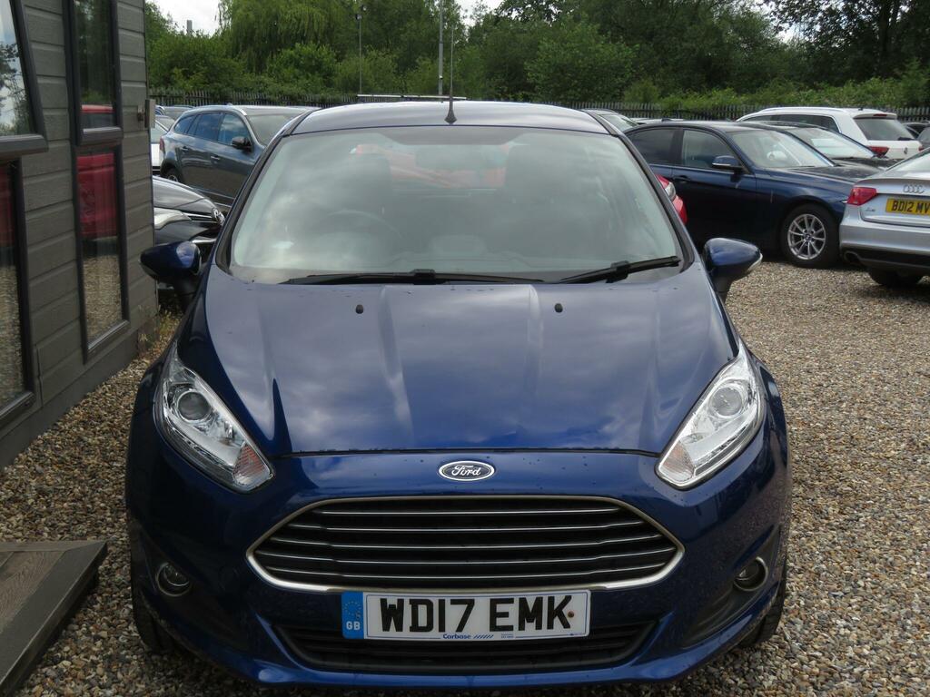 Ford Fiesta 1.5 Tdci Zetec Euro 6 WD17EMK Blue #5