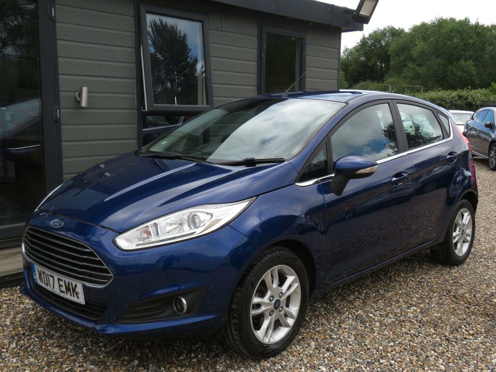 Ford Fiesta 1.5 Tdci Zetec Euro 6 Blue