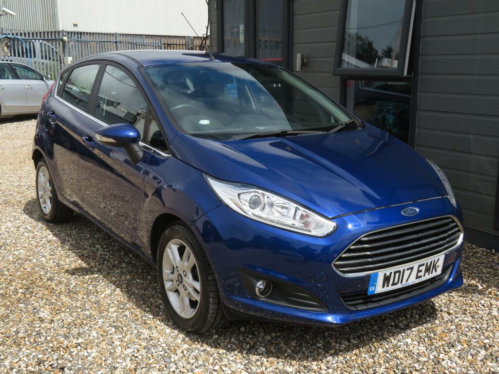 Ford Fiesta 1.5 Tdci Zetec Euro 6 WD17EMK Blue #3
