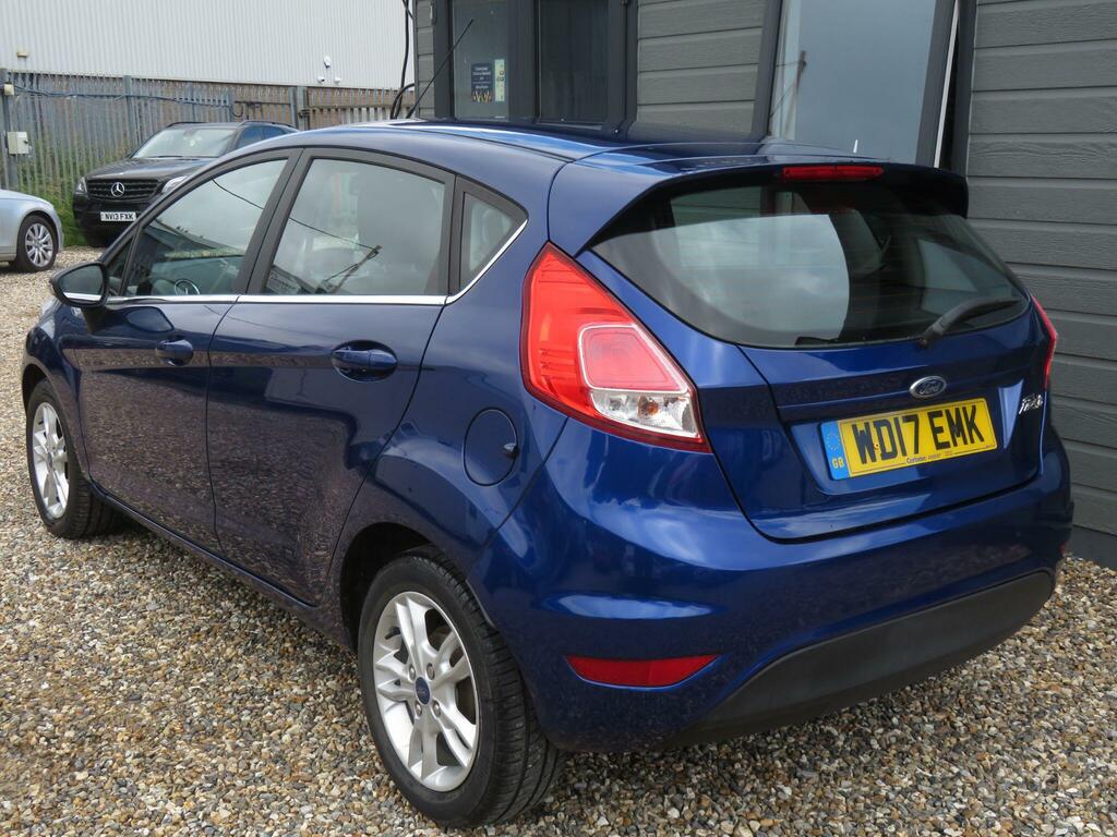 Ford Fiesta 1.5 Tdci Zetec Euro 6 WD17EMK Blue #2