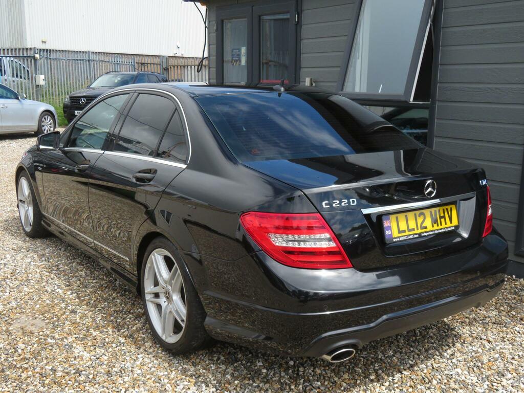 Mercedes-Benz C Class 2.1 C220 Cdi Blueefficiency Sport G-tronic Euro 5 LL12MHV Black #2