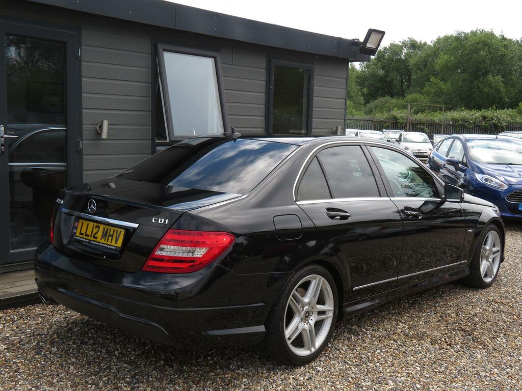 Mercedes-Benz C Class 2.1 C220 Cdi Blueefficiency Sport G-tronic Euro 5 LL12MHV Black #4
