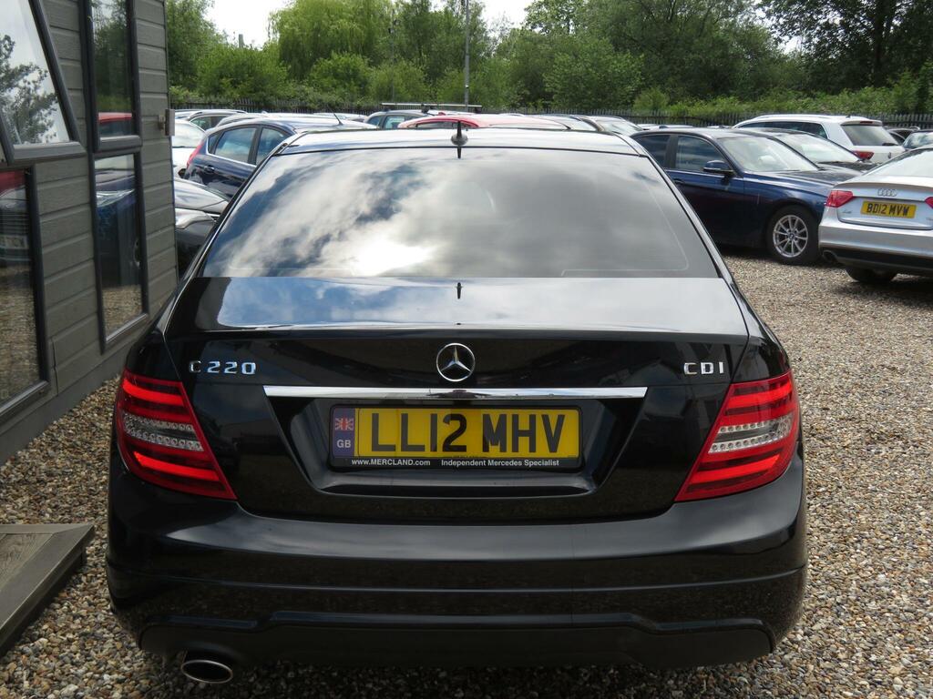 Mercedes-Benz C Class 2.1 C220 Cdi Blueefficiency Sport G-tronic Euro 5 LL12MHV Black #6