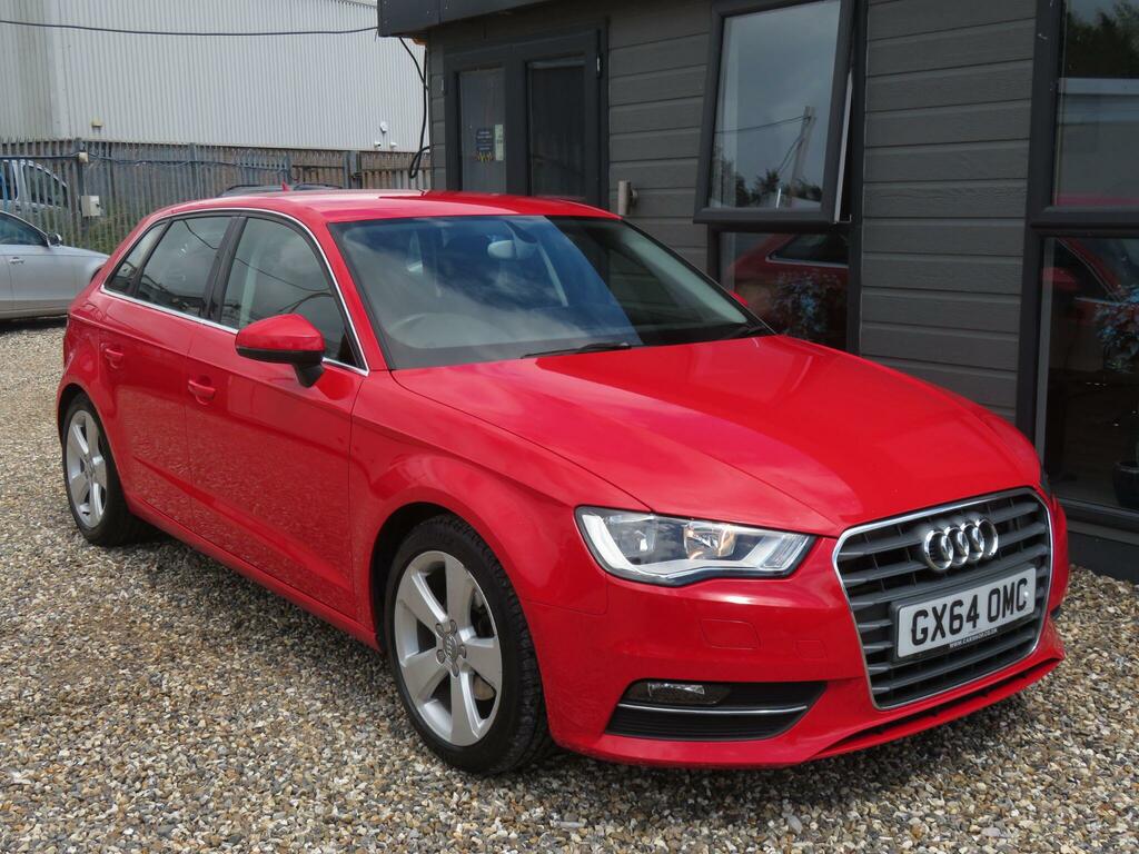 Audi A3 2.0 Tdi Sport Sportback Euro 6 Ss GX64OMC Red #3