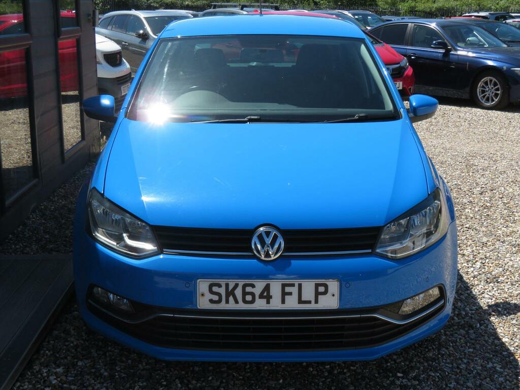 Volkswagen Polo 1.4 Tdi Bluemotion Tech Sel Euro 6 Ss SK64FLP Blue #5