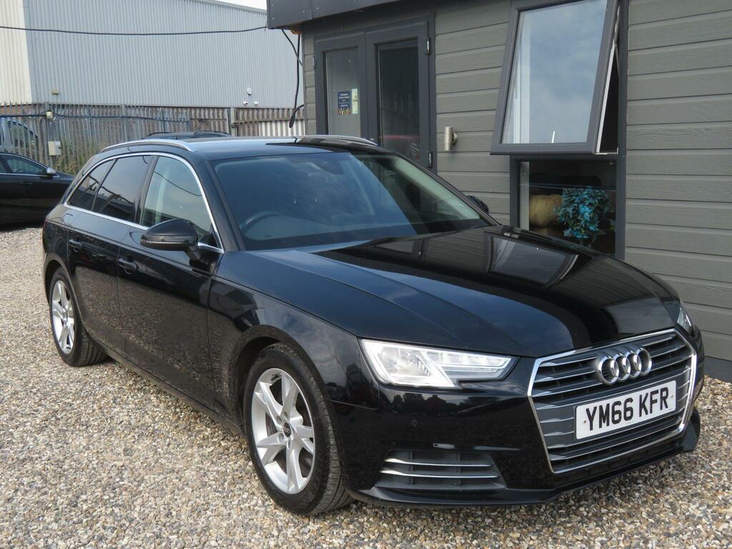 Audi A4 Avant 2.0 Tdi Ultra Sport Euro 6 Ss YM66KFR Black #3