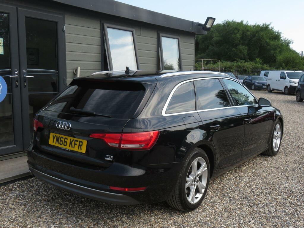 Audi A4 Avant 2.0 Tdi Ultra Sport Euro 6 Ss YM66KFR Black #4