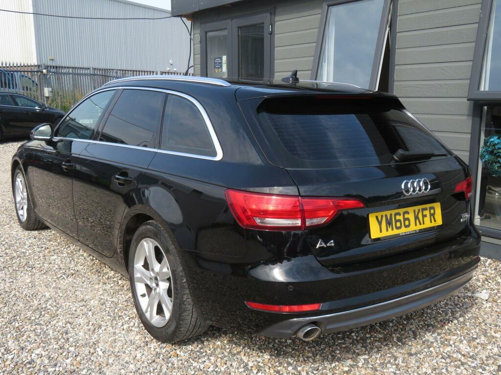 Audi A4 Avant 2.0 Tdi Ultra Sport Euro 6 Ss YM66KFR Black #2