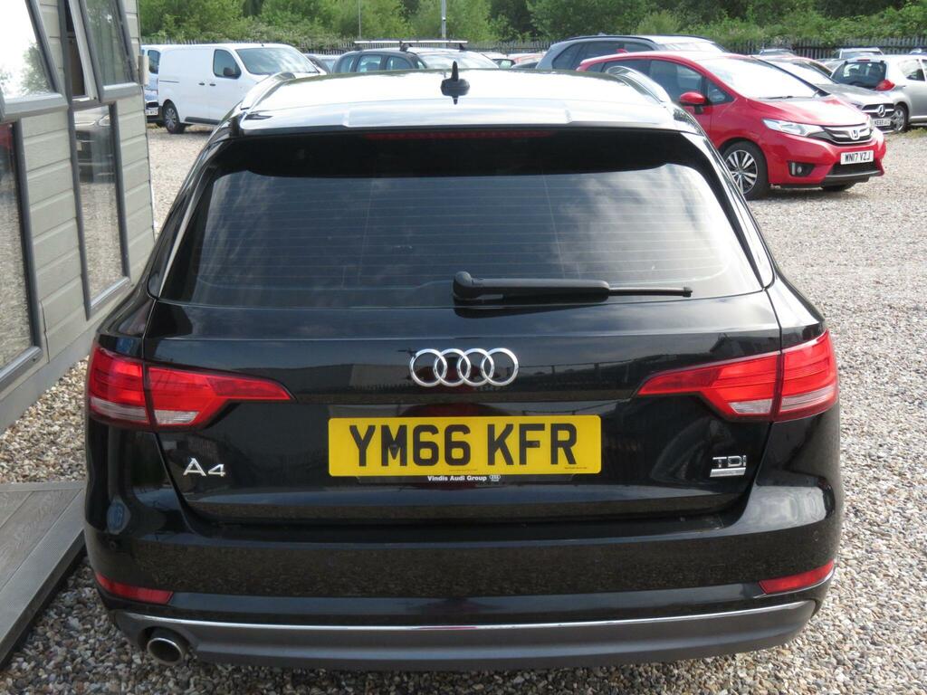 Audi A4 Avant 2.0 Tdi Ultra Sport Euro 6 Ss YM66KFR Black #6