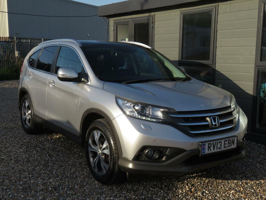 Honda Cr-V Ex Silver #3