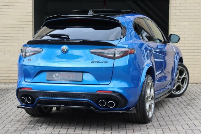 Alfa Romeo Stelvio 2.9 V6 Bi-turbo Quadrifoglio Awd Blue #3