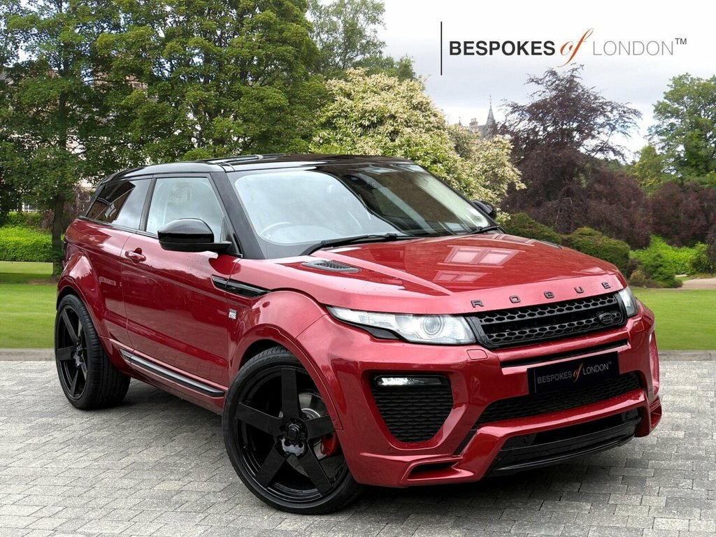 Land Rover Range Rover Evoque 2014 2.2 Sd4 Pure Tech Coupe 4Wd E Red
