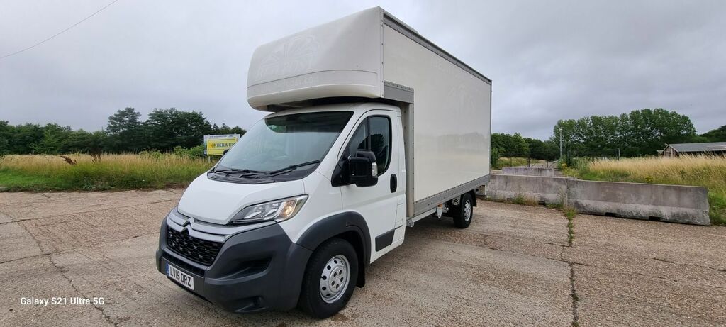 Citroen Relay Chassis Cab 35 Heavy L4 Luton Hdi 201515 White #3