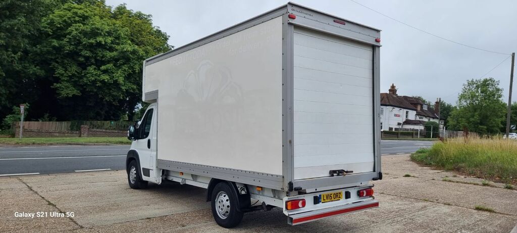 Citroen Relay Chassis Cab 35 Heavy L4 Luton Hdi 201515 White #5