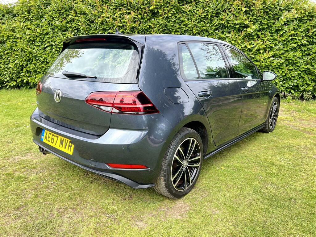 Volkswagen Golf Hatchback Gte Dsg 2017 Blue #6