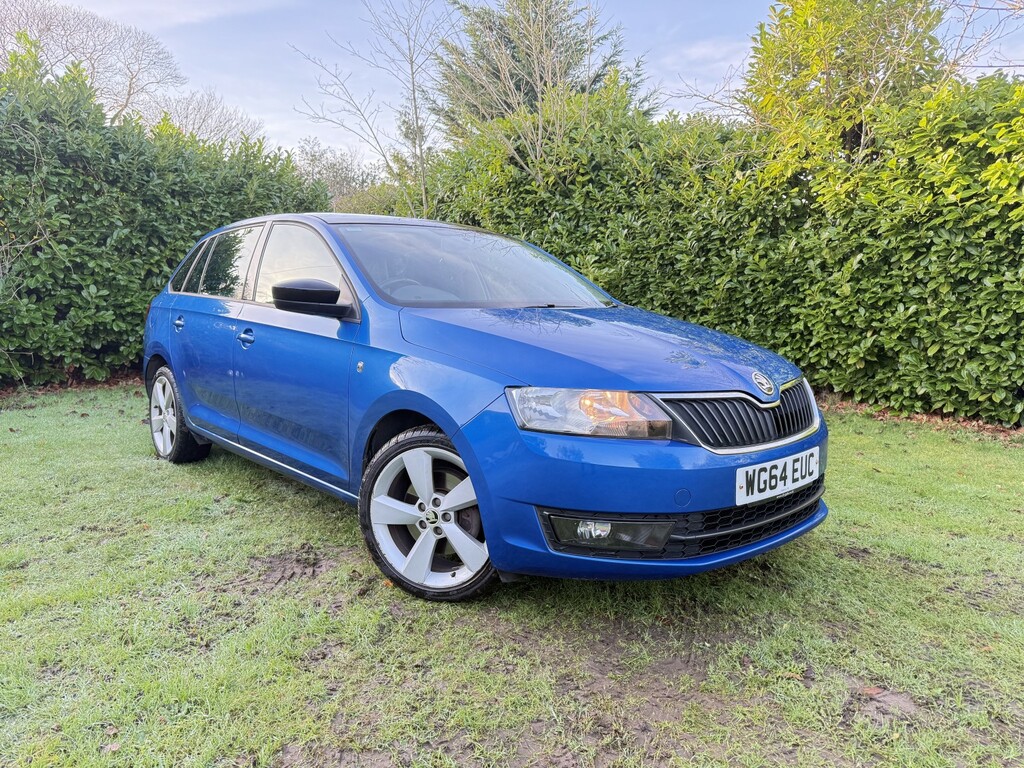 Skoda Rapid Spaceback Hatchback 1.2 Tsi Se Sport 2014 Blue