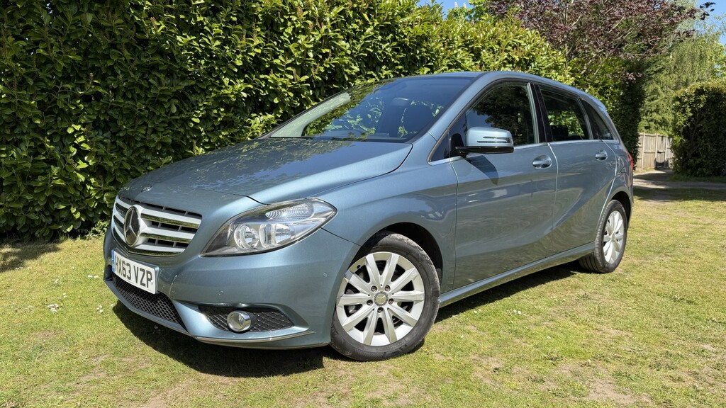 Mercedes-Benz B Class Mpv 1.8 B180 Cdi Blueefficiency Se 2013 HX63VZP Blue #3