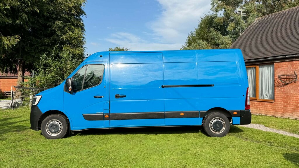 Renault Master Panel Van 2.3 Fwd Lm35 Energy Dci 150 Business My1 NU22MXB Blue #4