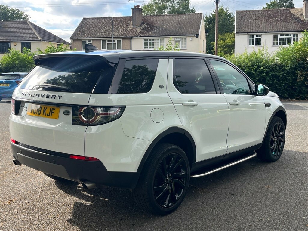 Land Rover Discovery Sport 2.0 Td4 Hse Black 4Wd Euro 6 Ss White #4