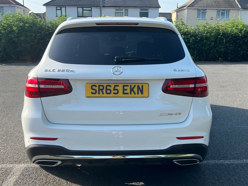 Mercedes-Benz GLC Class 2.1 Amg Line G-tronic 4Matic Euro 6 Ss White #5