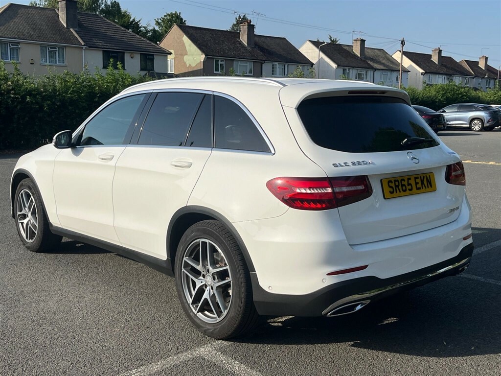 Mercedes-Benz GLC Class 2.1 Amg Line G-tronic 4Matic Euro 6 Ss White #4