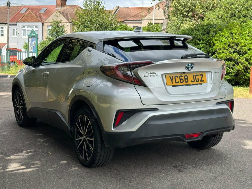 Toyota C-Hr 1.8 Vvt-h Excel Cvt Euro 6 Ss YC68JGZ Silver #4