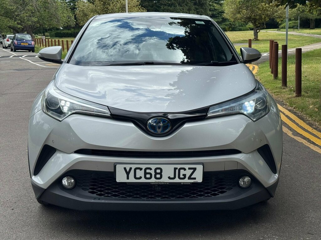 Toyota C-Hr 1.8 Vvt-h Excel Cvt Euro 6 Ss YC68JGZ Silver #2