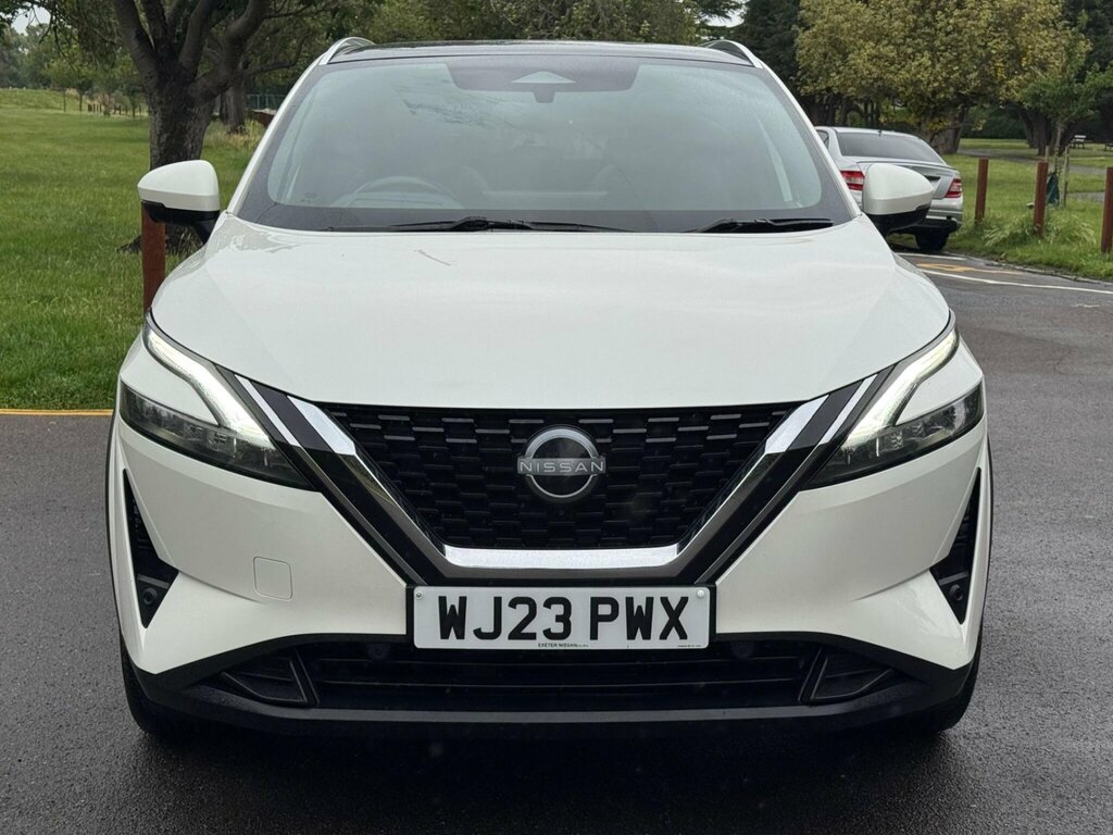Nissan Qashqai 1.3 Dig-t Mhev Tekna Xtron Euro 6 Ss WJ23PWX White #3