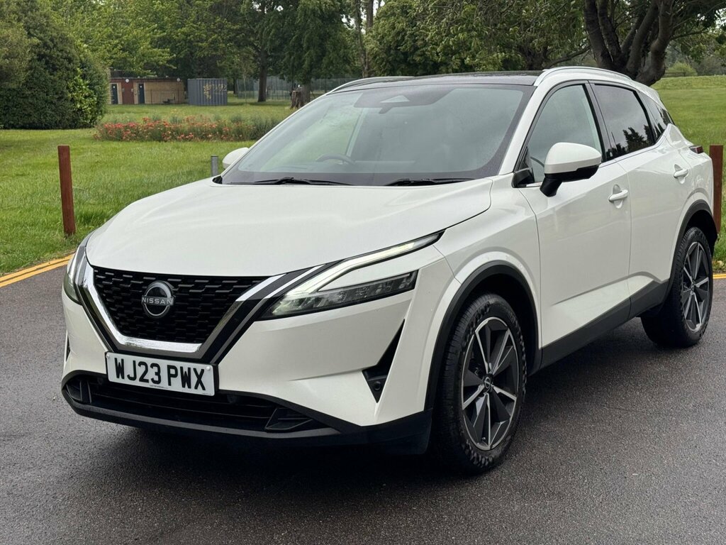 Nissan Qashqai 1.3 Dig-t Mhev Tekna Xtron Euro 6 Ss WJ23PWX White #4