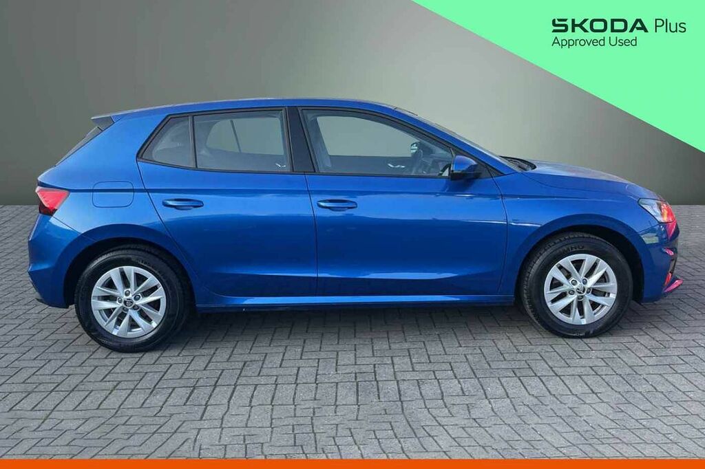 Skoda Fabia 1.0 Tsi 110 Se Comfort Dsg DF73UXP Blue #4