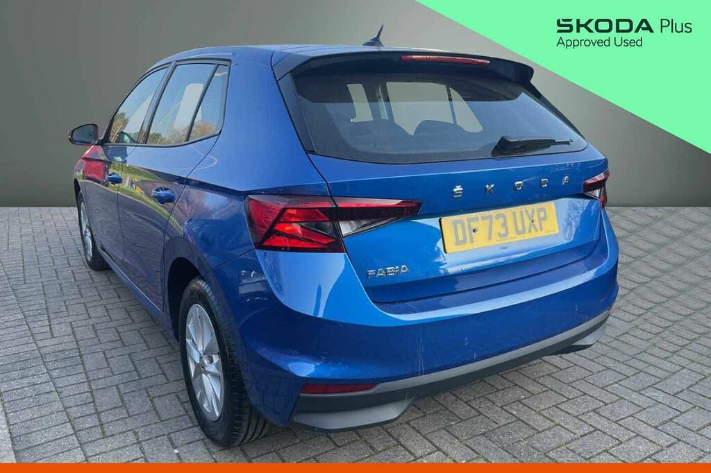 Skoda Fabia 1.0 Tsi 110 Se Comfort Dsg DF73UXP Blue #3