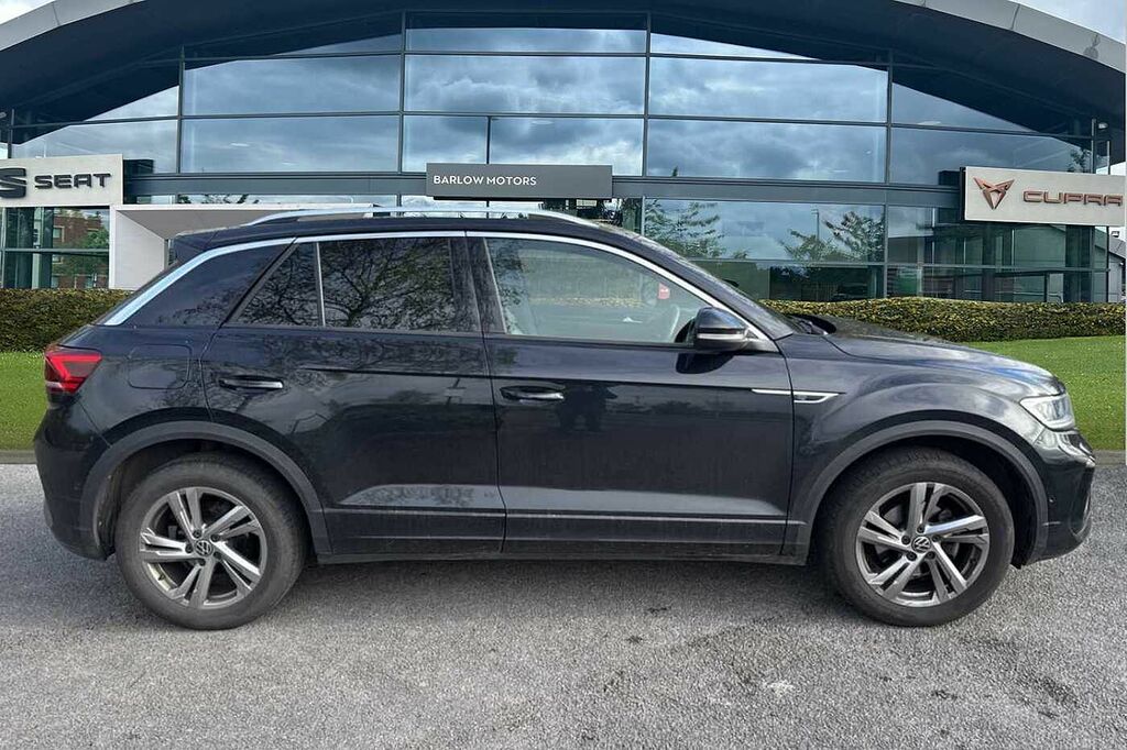 Volkswagen T-Roc 1.5 Tsi R-line ME24NZJ Black #4