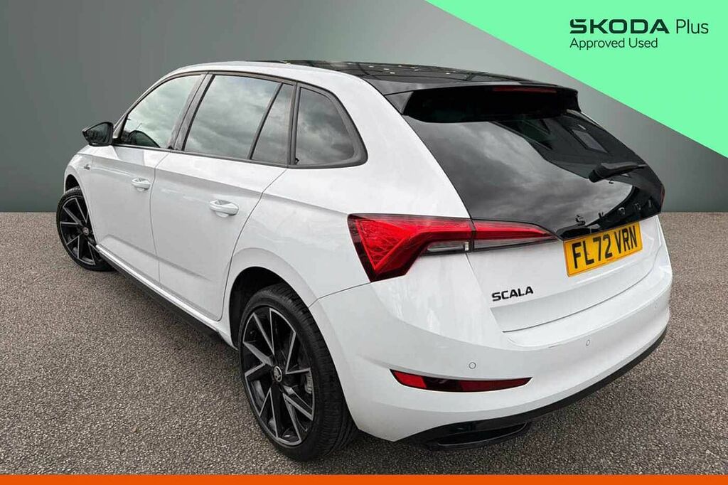Skoda Scala 1.5 Tsi Monte Carlo Dsg FL72VRN White #3