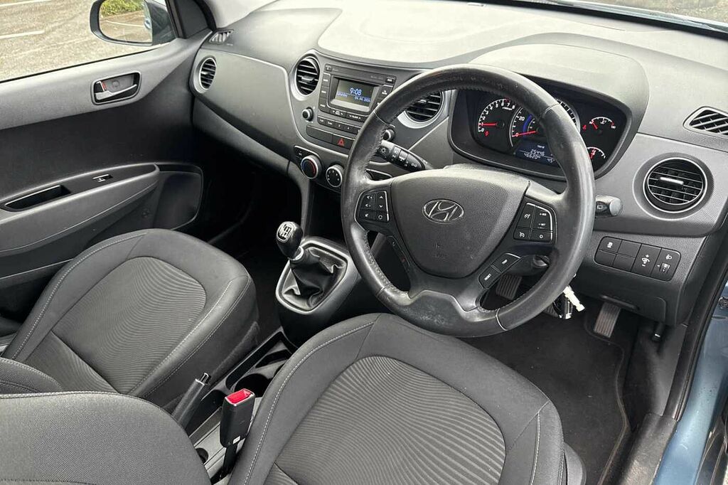 Hyundai I10 1.2 Se ET19XZM Blue #6