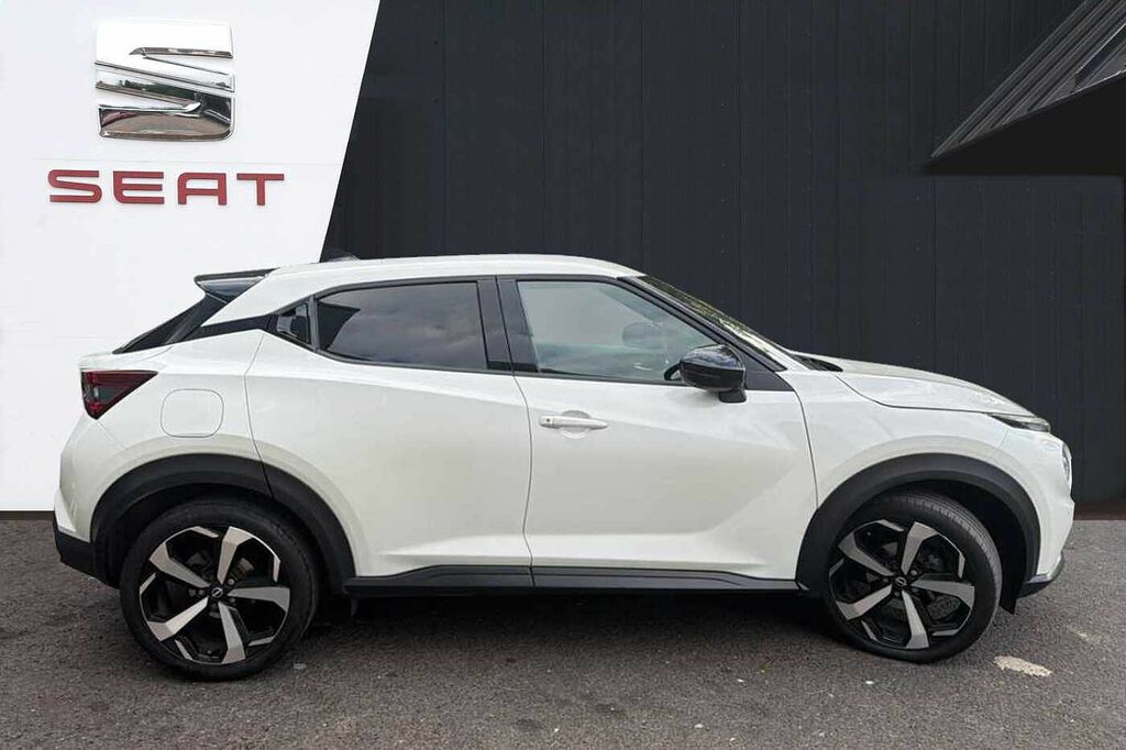 Nissan Juke 1.0 Dig-t 114 Tekna BD22VAV White #4