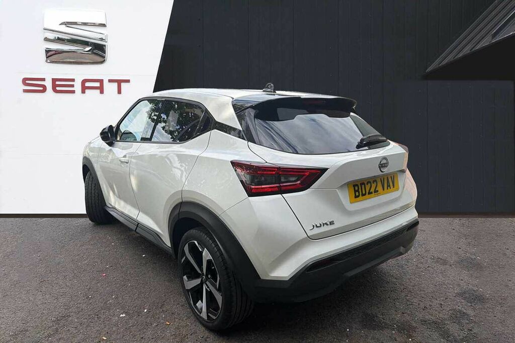 Nissan Juke 1.0 Dig-t 114 Tekna BD22VAV White #3