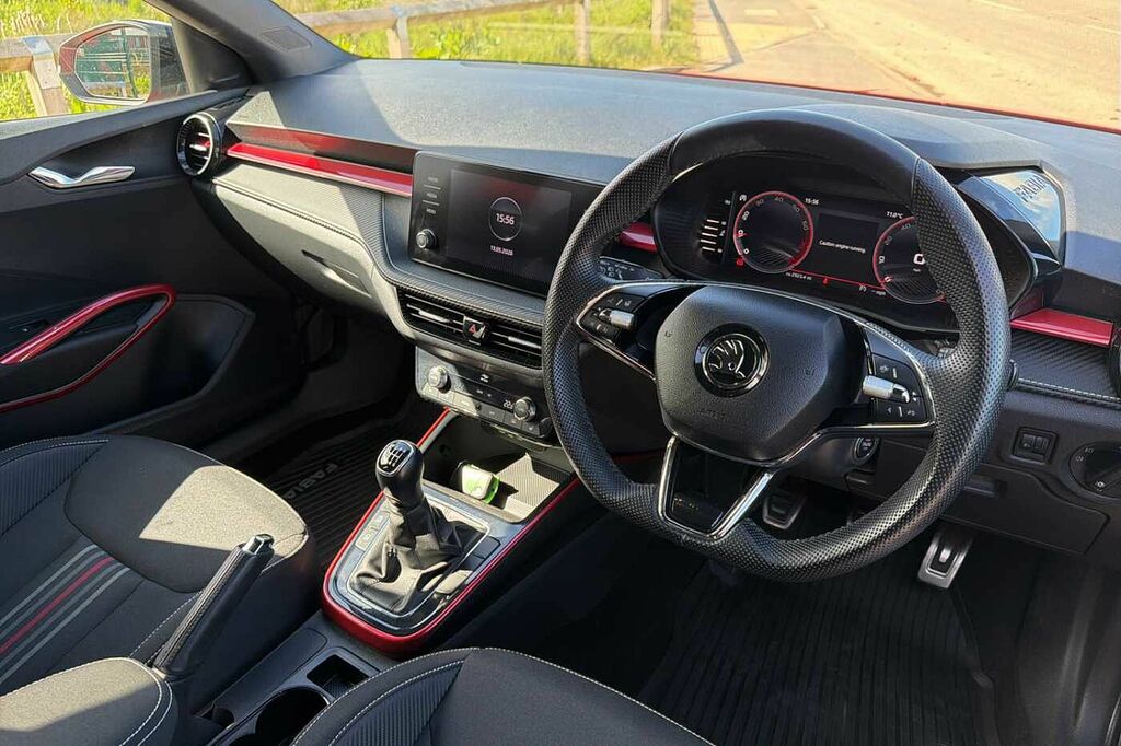 Skoda Fabia 1.0 Tsi 110 Monte Carlo DA73FYX Red #6