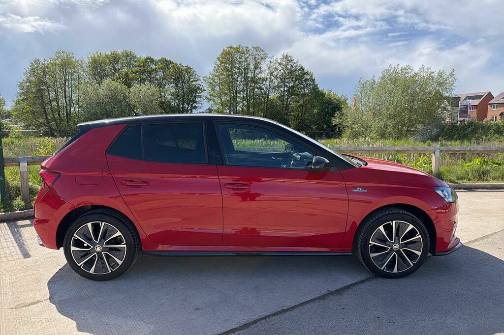 Skoda Fabia 1.0 Tsi 110 Monte Carlo DA73FYX Red #4