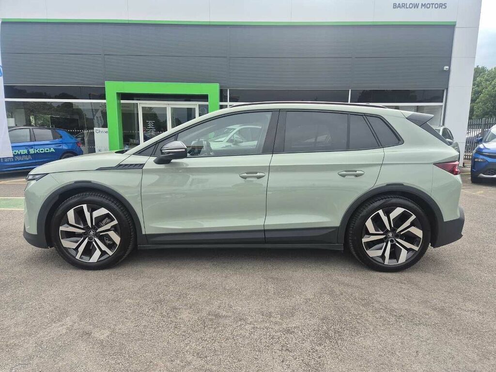 Skoda Elroq 210Kw 85 Sportline 82Kwh DE26RYF Green #4