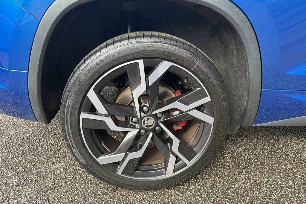 Skoda Kodiaq 2.0 Tsi 245 Vrs 4X4 Dsg 7 Seat DF73VYH Blue #5