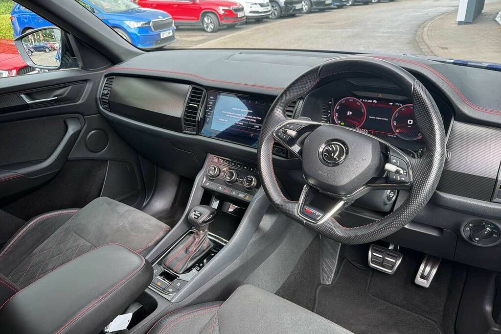 Skoda Kodiaq 2.0 Tsi 245 Vrs 4X4 Dsg 7 Seat DF73VYH Blue #6